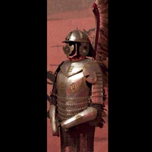 Hussar’s half-armour of the Wielogłowski family