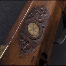 Wheel-lock musket - detail