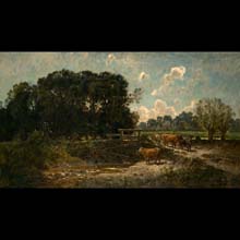 Cattle Descending to a Watering-Place