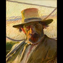 A Fisherman with a Net