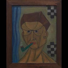Mężczyzna z fajką (Portret Tytusa Czyżewskiego)