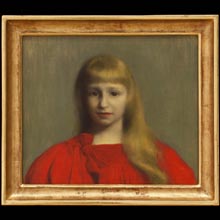 Dziewczynka w czerwonej sukience (Portret Józefy Oderfeldówny)
